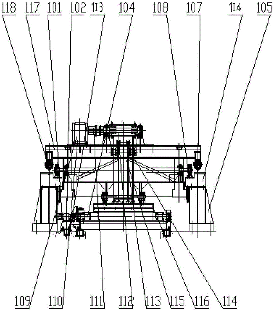 Steel wire rope lifting bar and moderate-thickness plate mechanical sizing equipment and method