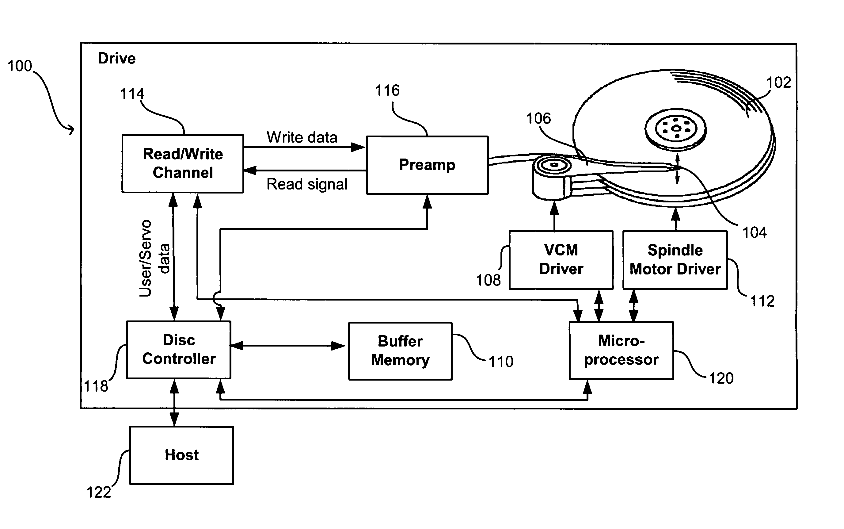 Systems for self-servowriting with multiple passes per servowriting step