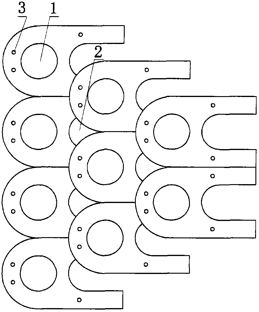 Layered water landscape bank protection system