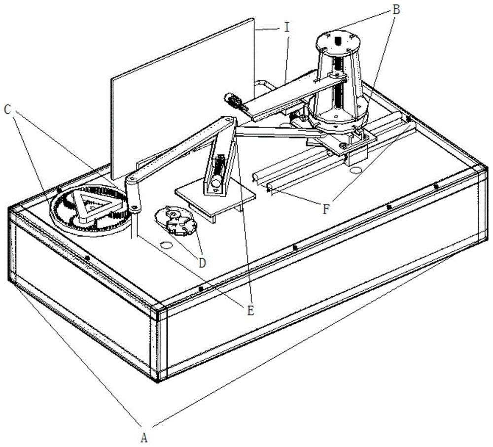 Mechanism motion demonstrating platform