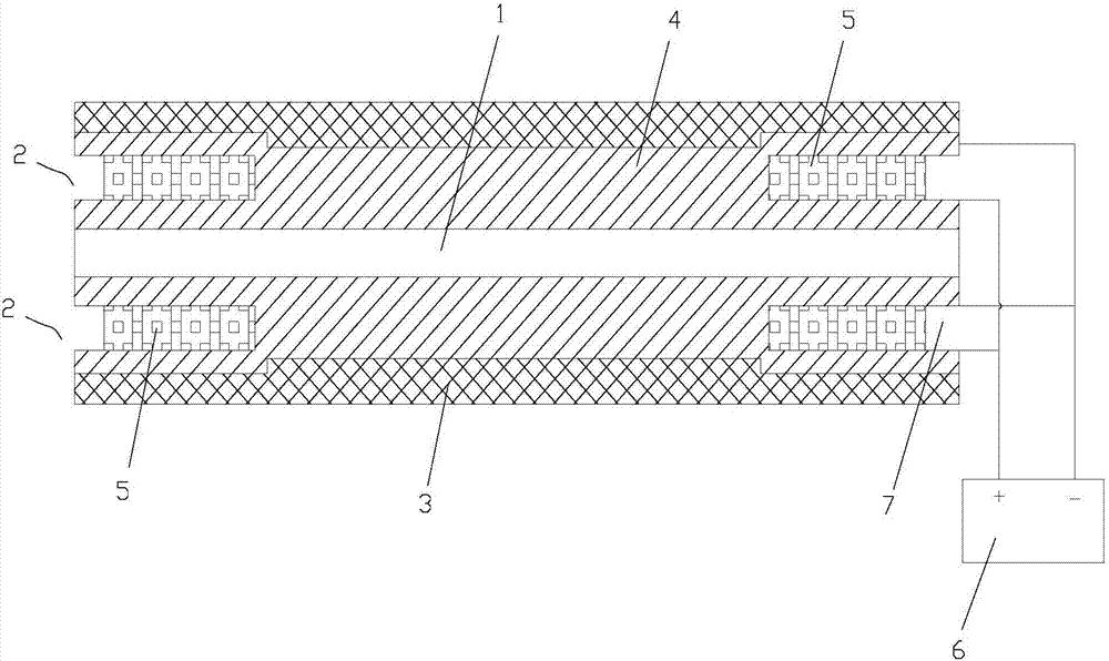 A foot anti-slip device with controllable frictional force