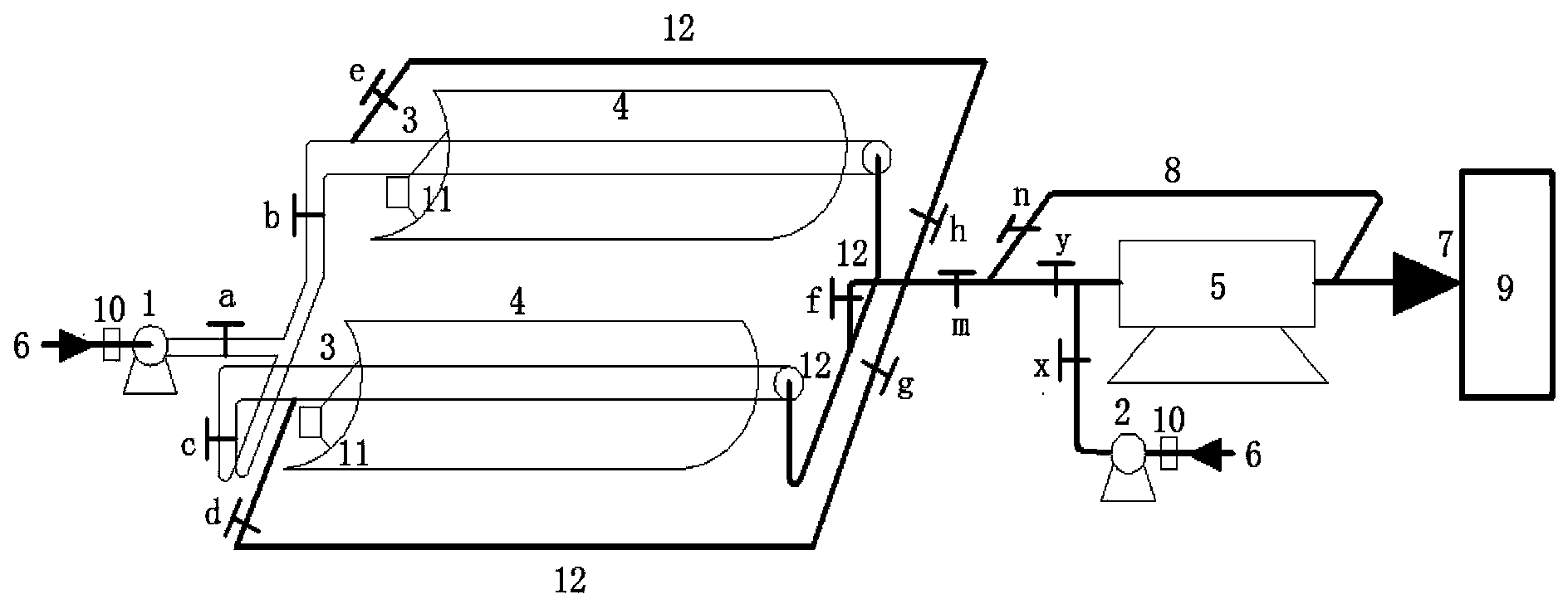 All-weather solar-powered grooved heat collecting and electric heating coupled system