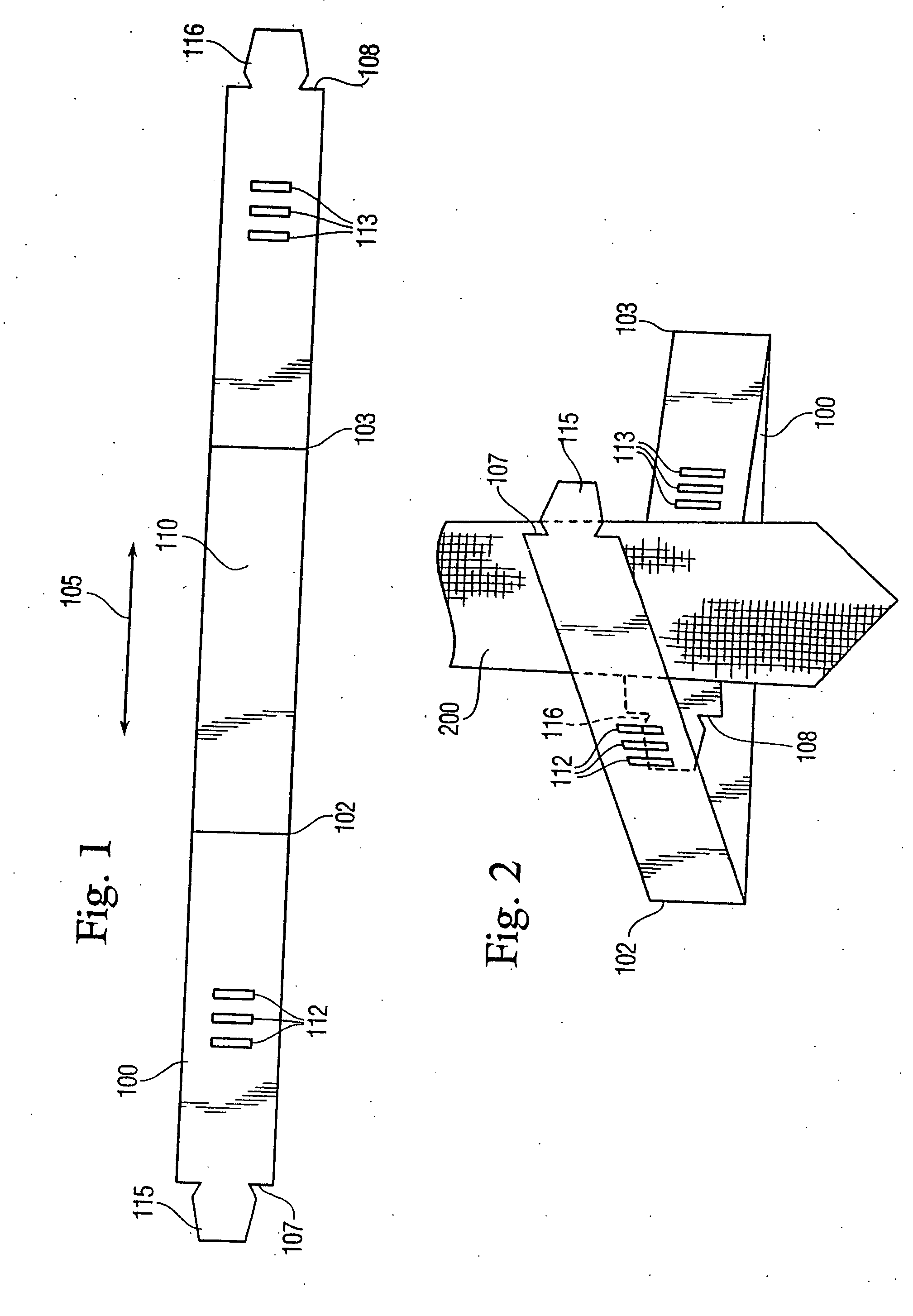 Retail display strap for securing a tie to a shirt