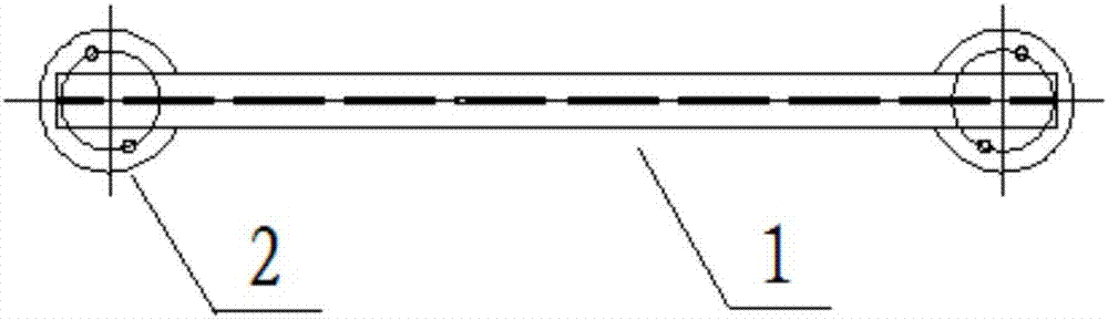 A liquid level gauge joint welding positioning device and its use method