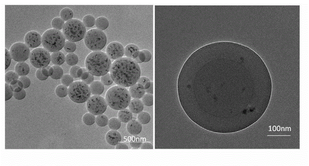 Superpara magnetism polymeric microsphere magnetic resonance imaging (MRI) contrast agent and preparation method thereof