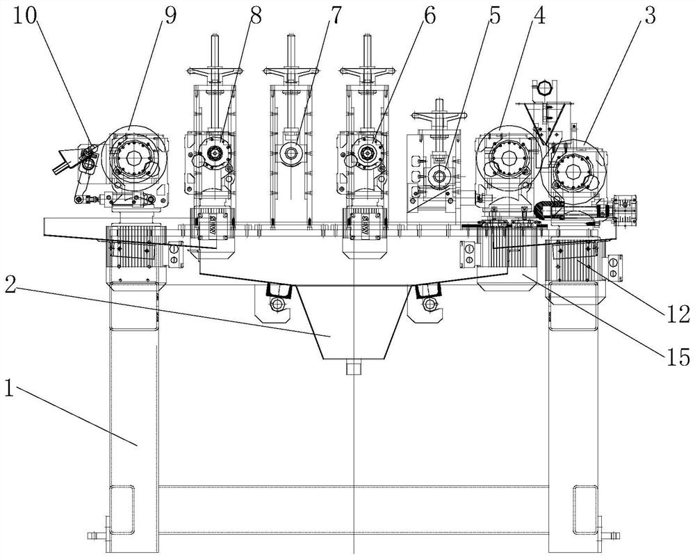 Wear-resistant paper production device