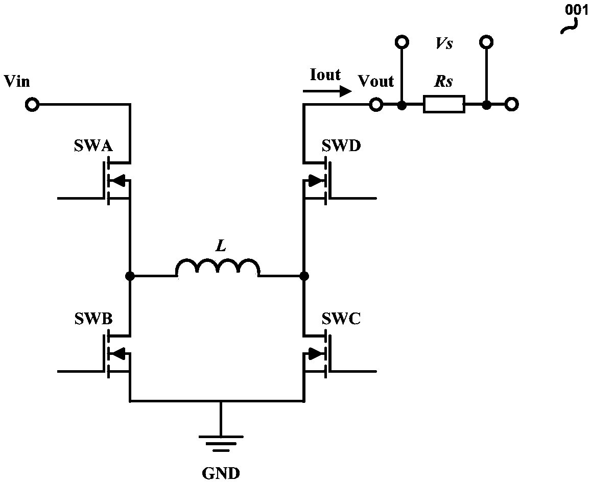 Current sampling circuit applied to boost-buck circuit and control method thereof