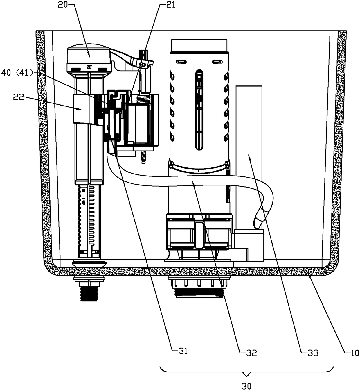 Incremental water replenishing device and method