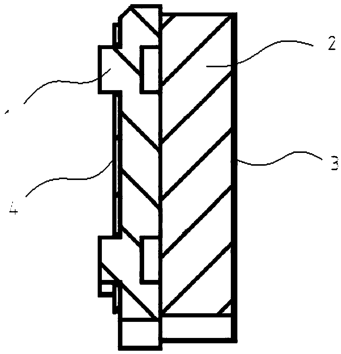 Friction plate and integrated brake calipers adopting friction plate