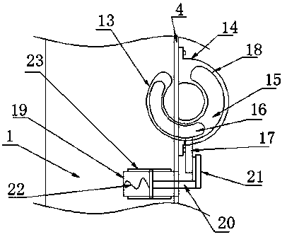 Industrial automation instrument convenient to install