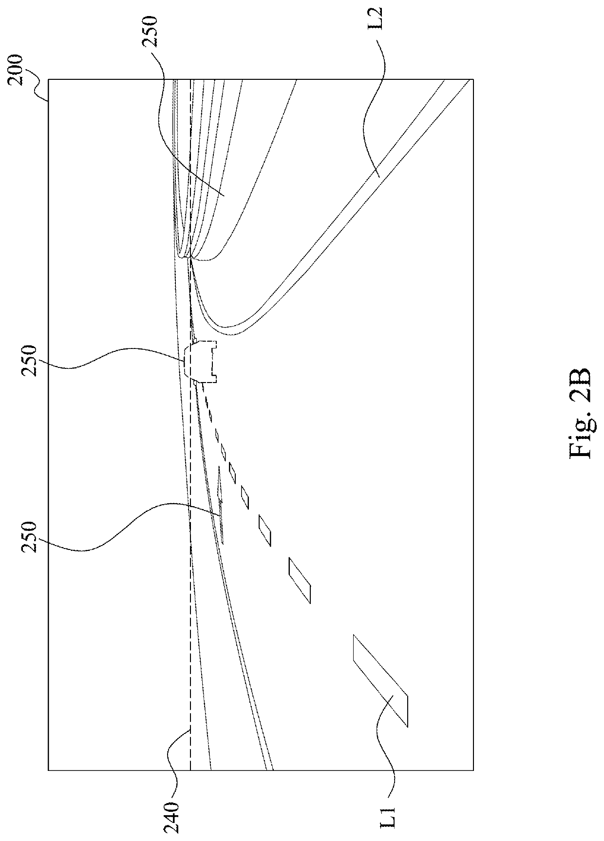 Lane line detection method