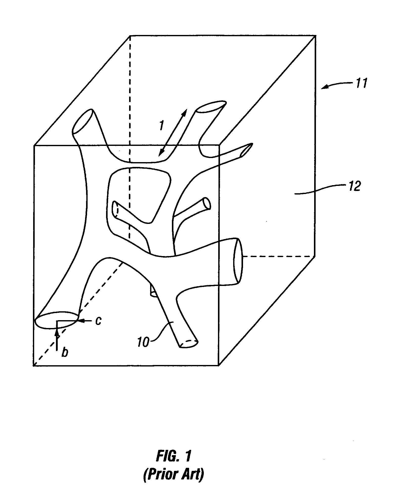 Method for estimating pore structure of porous materials and its application to determining physical properties of the materials