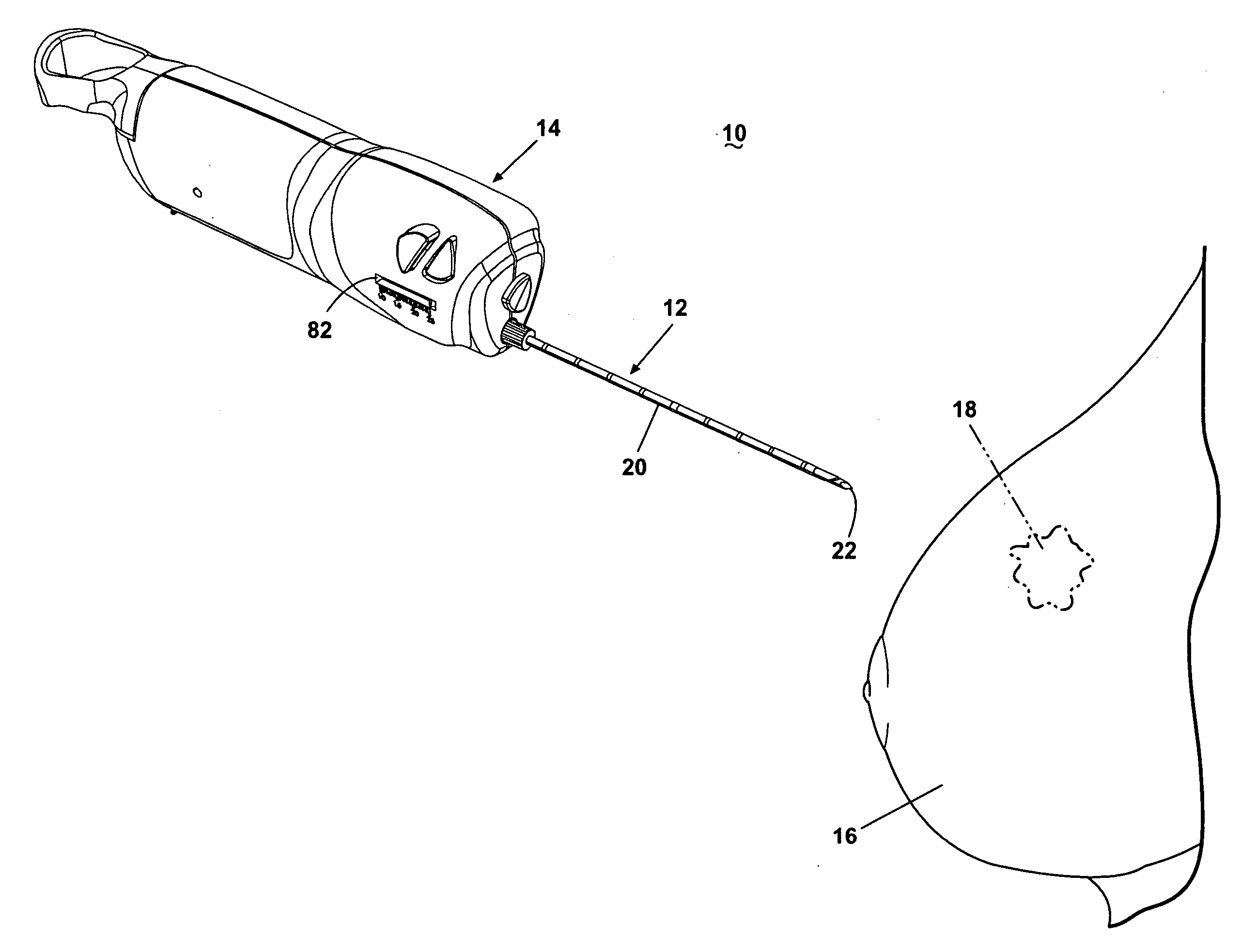 Biopsy Device Having Specimen Length Adjustment