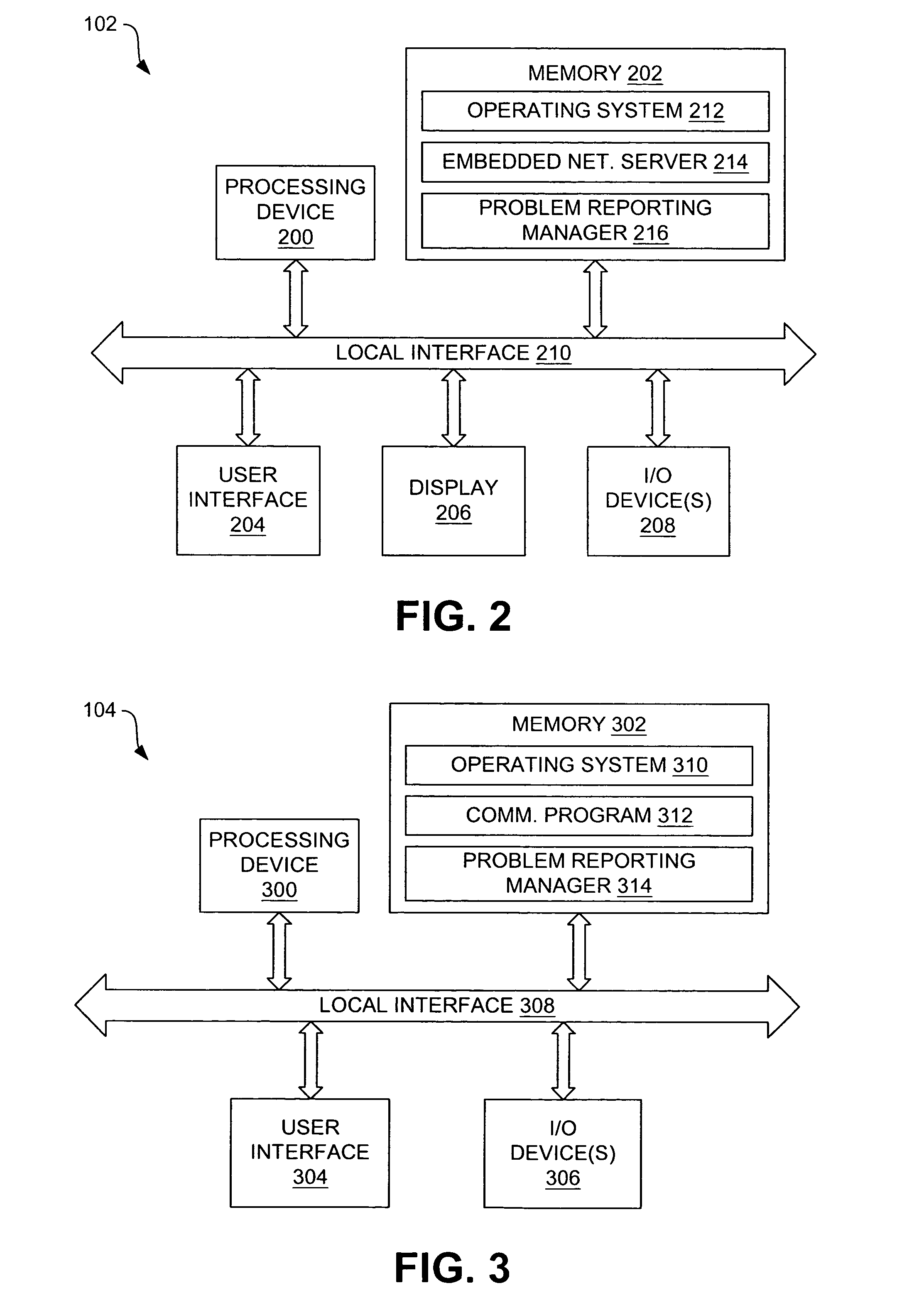 Systems and methods for reporting device problems