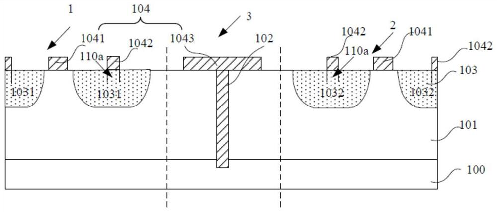 A method of manufacturing a semiconductor device and an integrated semiconductor device