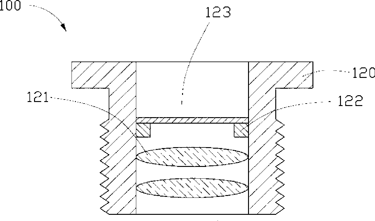 Colloid curing device