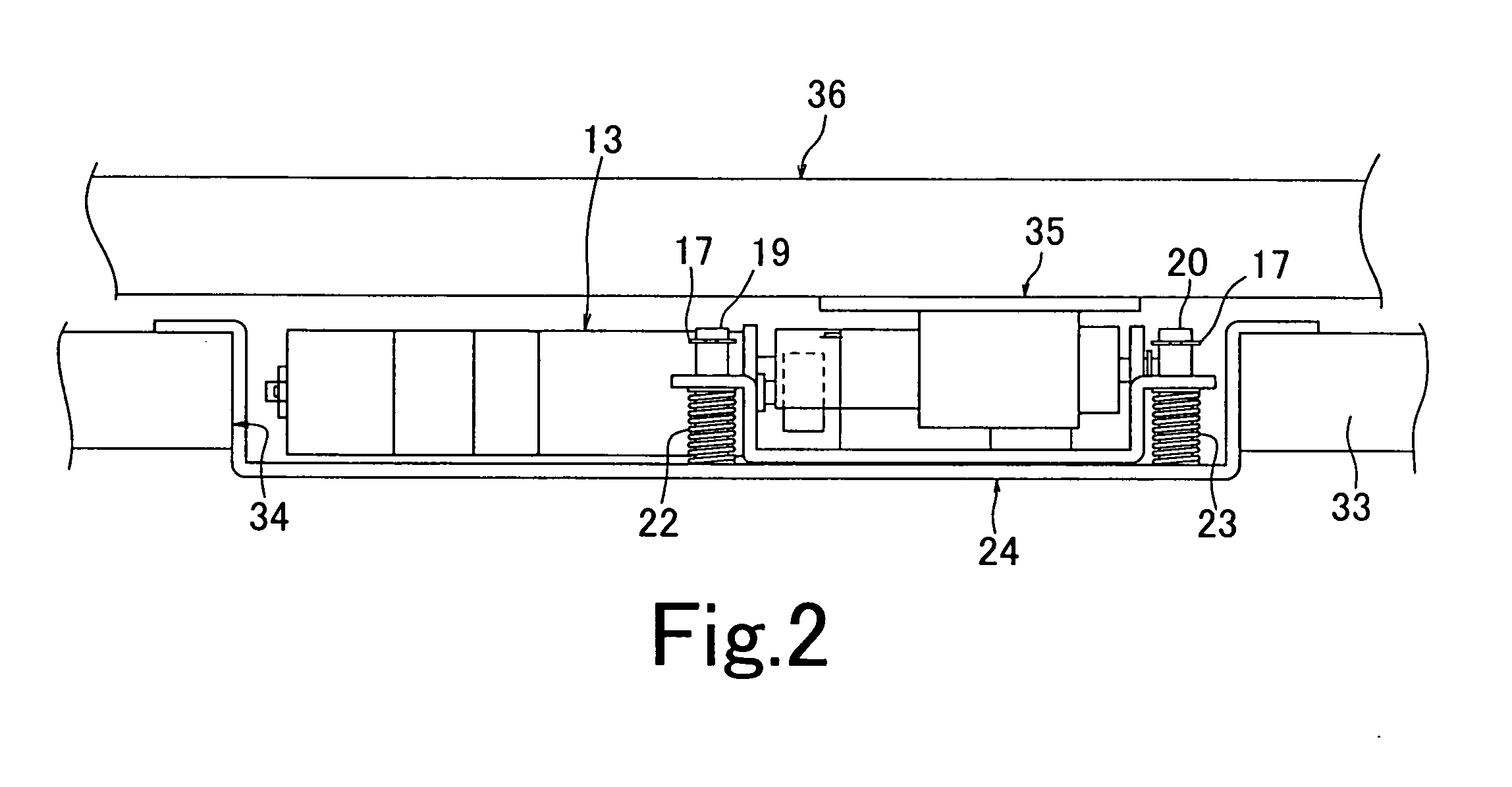 Movable body driving device and automatic drawer equipment