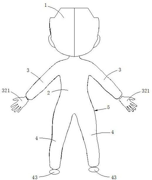 KM alloy super movable doll