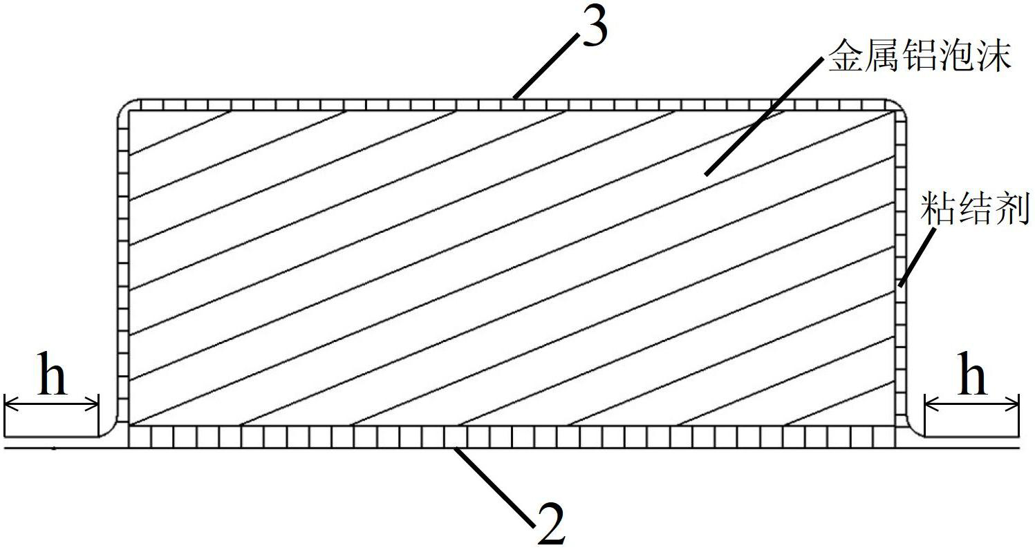 Split welding type car door anti-collision beam