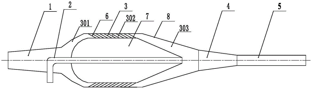 Tubular oil-water cyclone separation equipment