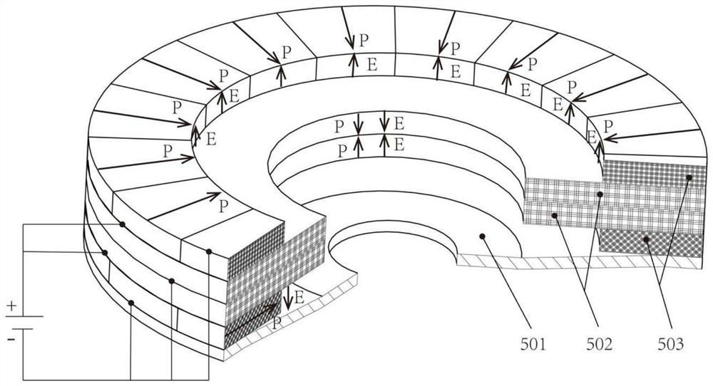 Resonant type piezoelectric stack pump with sliding valves