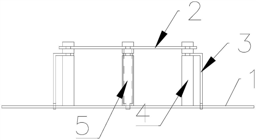 Low-cost four-point coupled feeding full-band high-precision navigation antenna