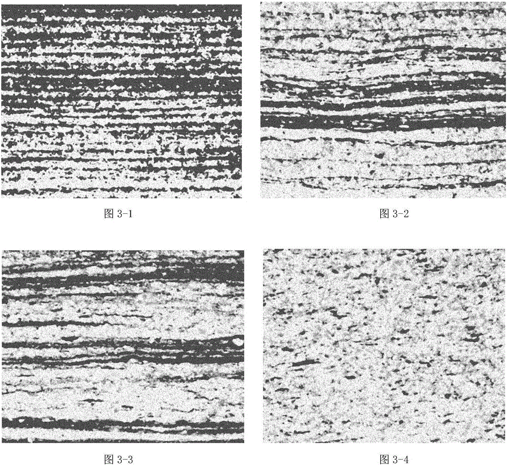 Quantitative characterization method of shale structures