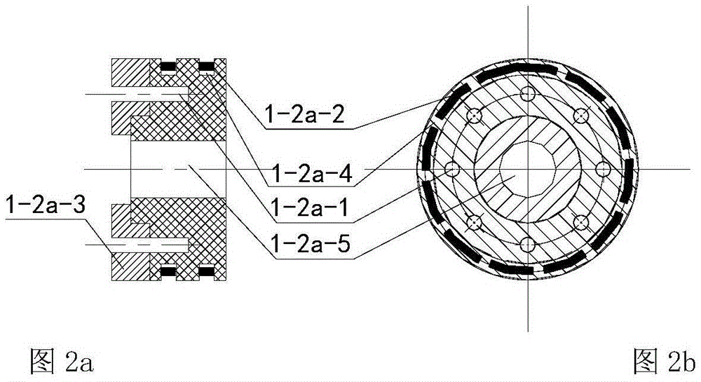 Fixed-point control area grouting device and grouting process