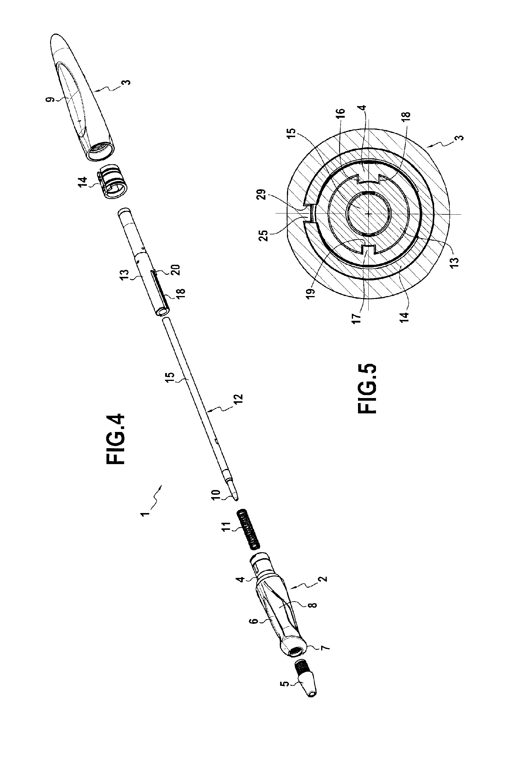 Writing instrument with simplified assembly