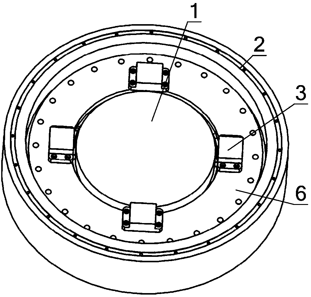 Four-leaf aberration deformation mirror device