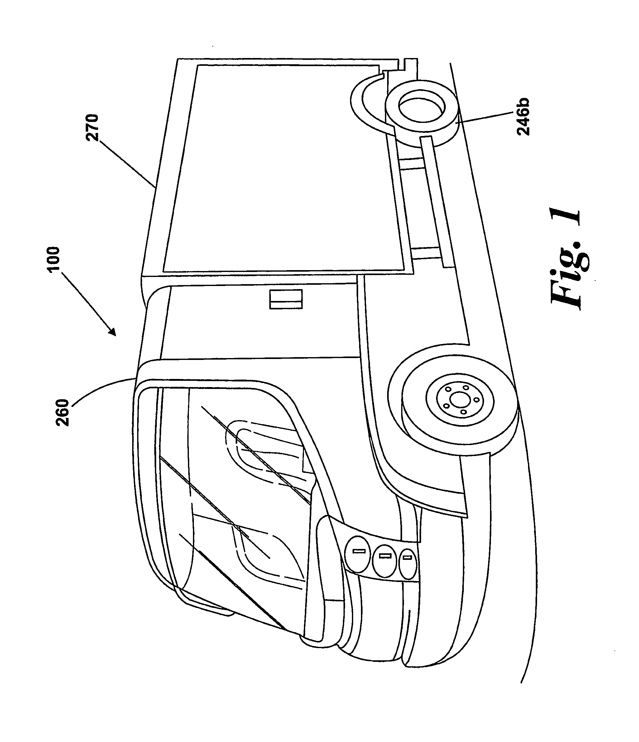 Control system for a battery powered vehicle