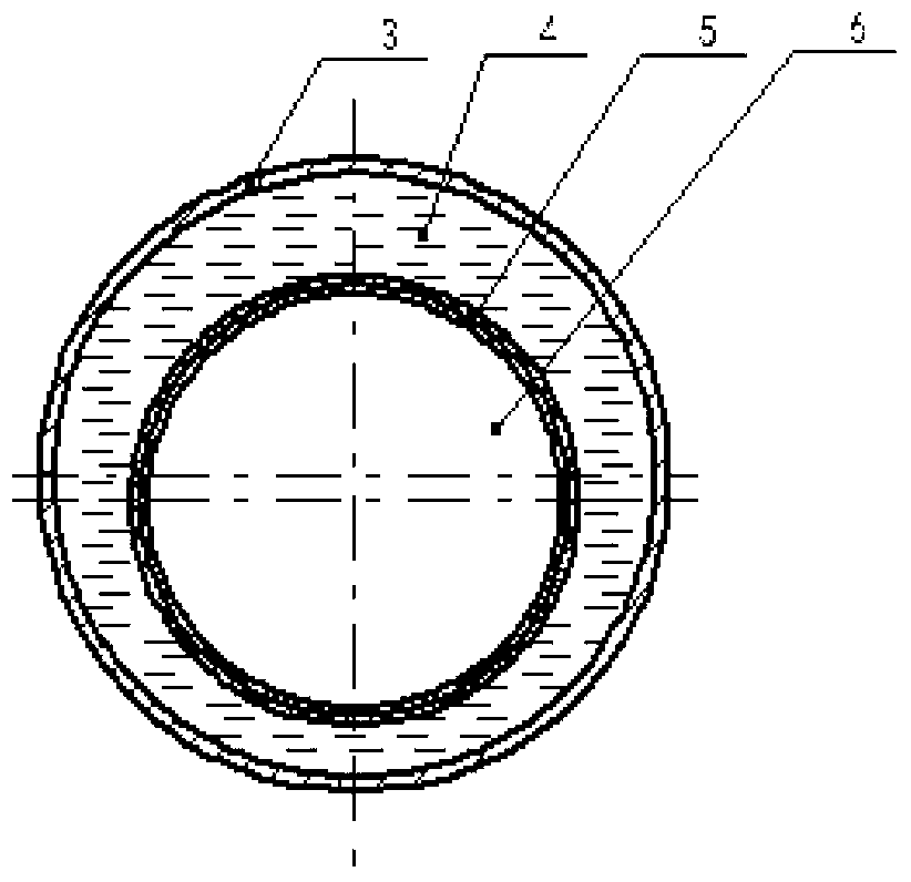 Independent internal furnace type water-cooled furnace