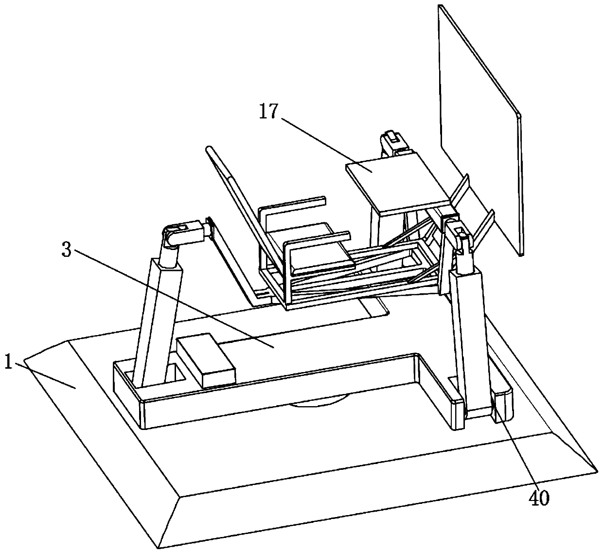 High-fitness interactive game cockpit applicable to home-use computer