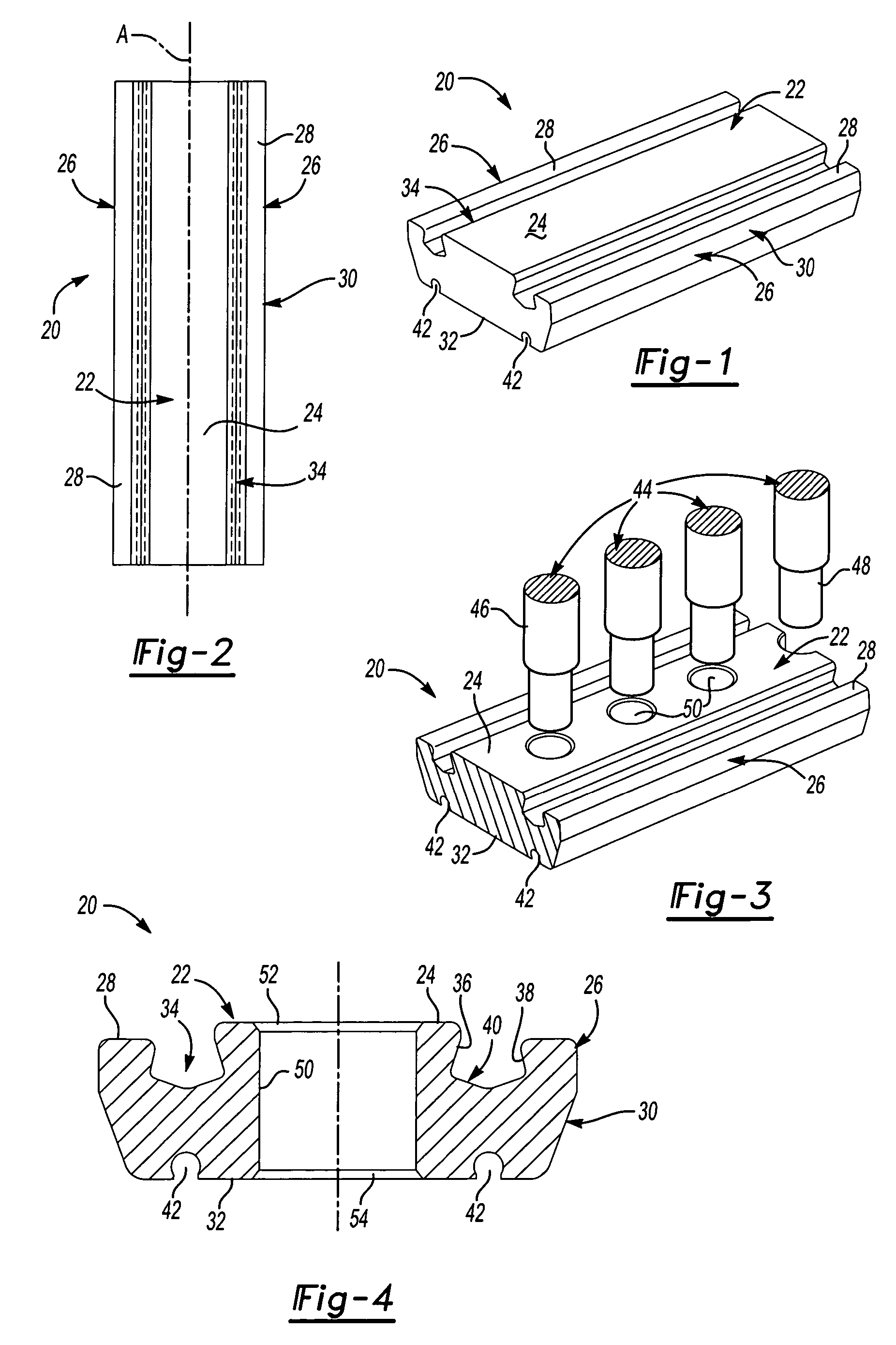 Self-attaching female fasteners, method of forming same and strip of interconnected fasteners