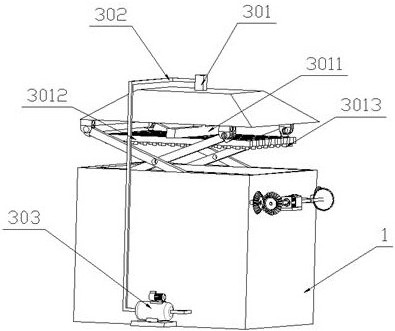 A textile printing and dyeing wastewater treatment device for reuse of recycled water