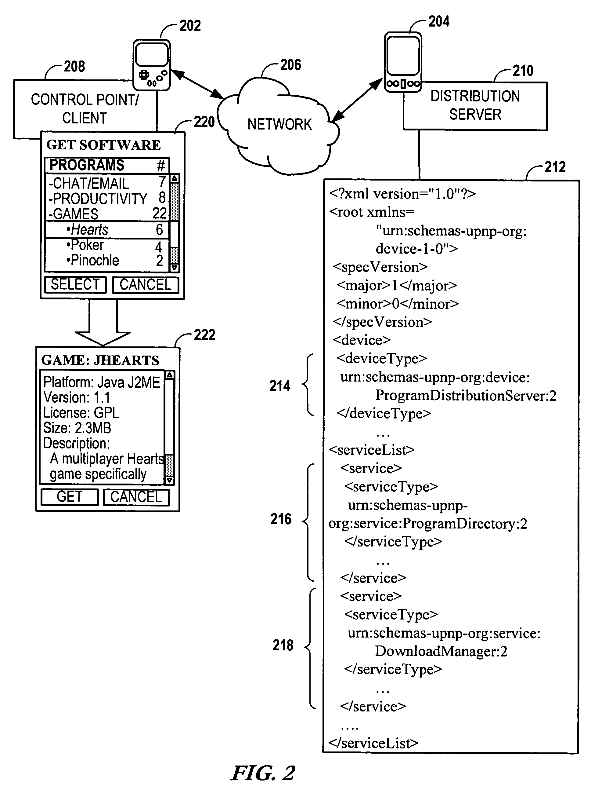 Software distribution via peer-to-peer networks