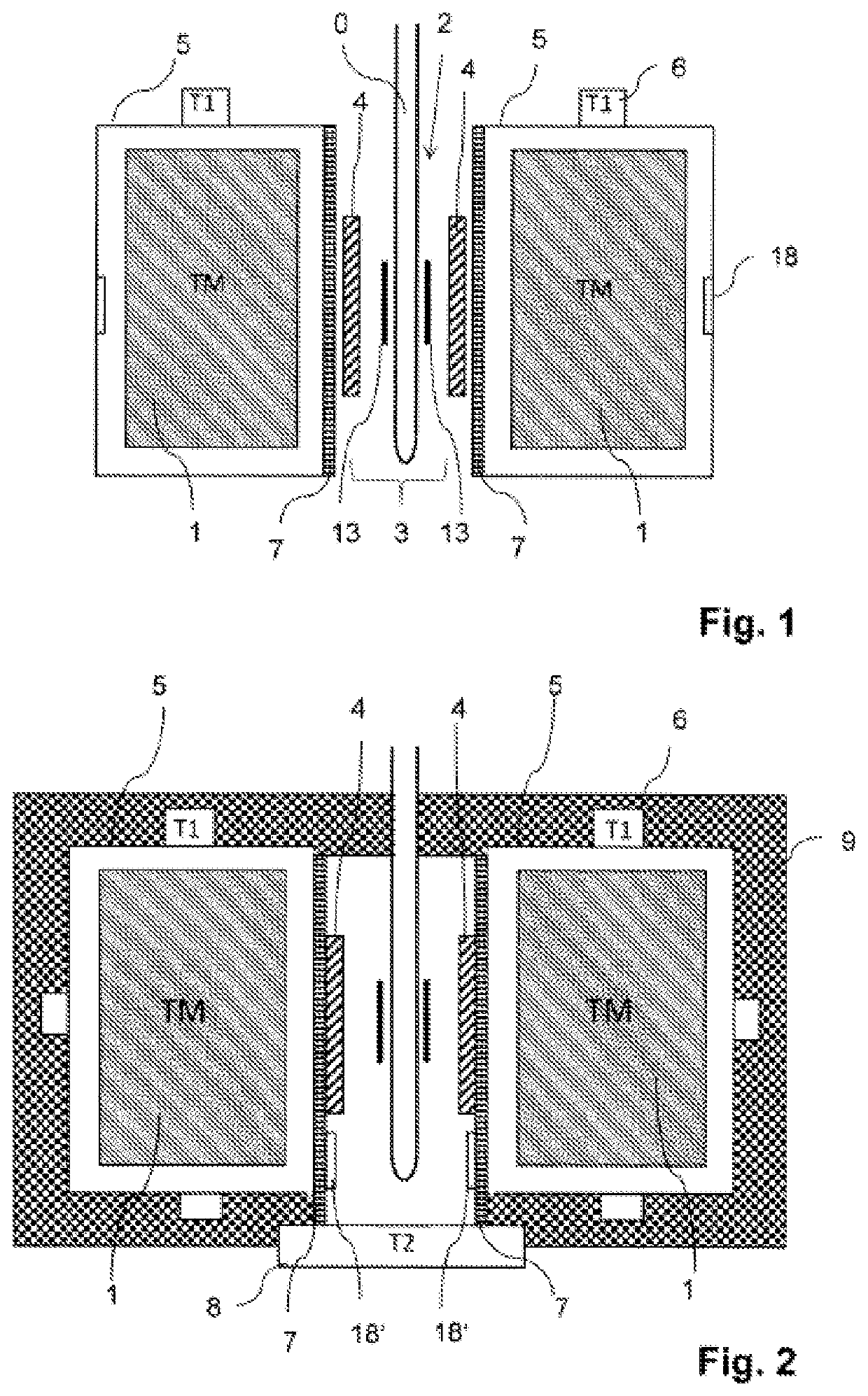 Temperature-control system for mr apparatuses with a permanent magnet arrangement