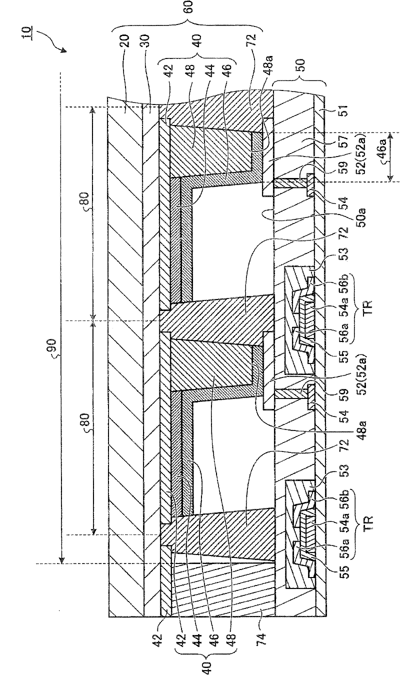 Manufacturing method of display panel and substrate for display device