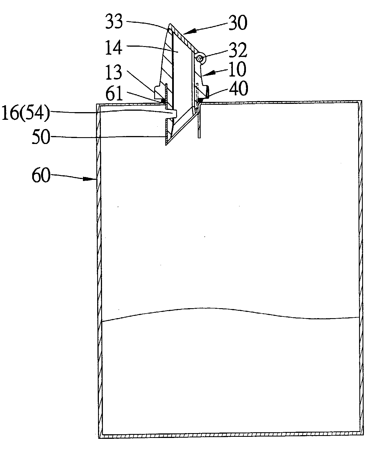 Dispensing apparatus for pack of drink