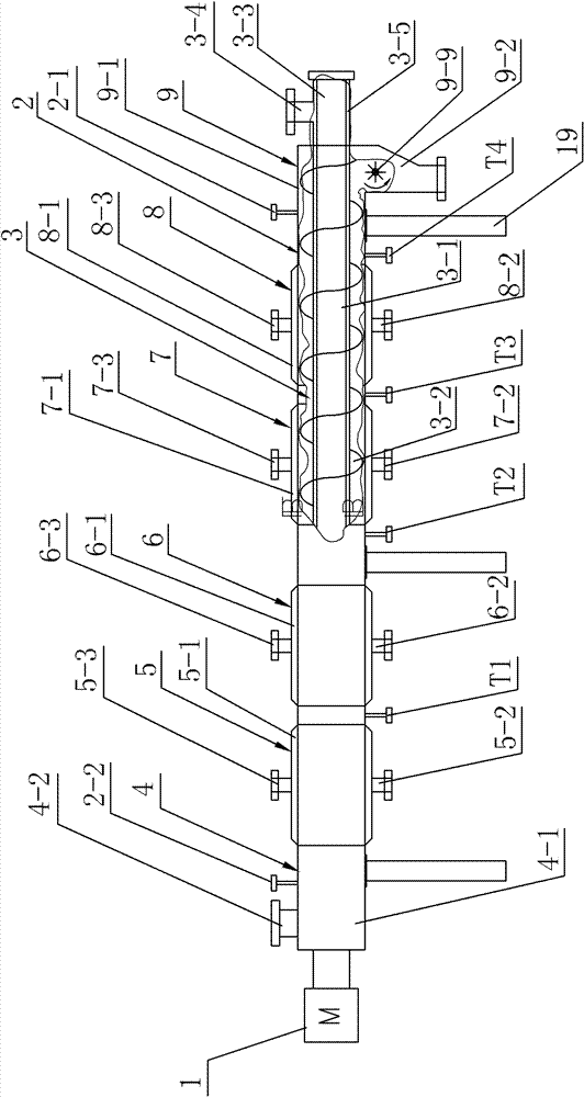 Magnesium-silicide spiral cooling device