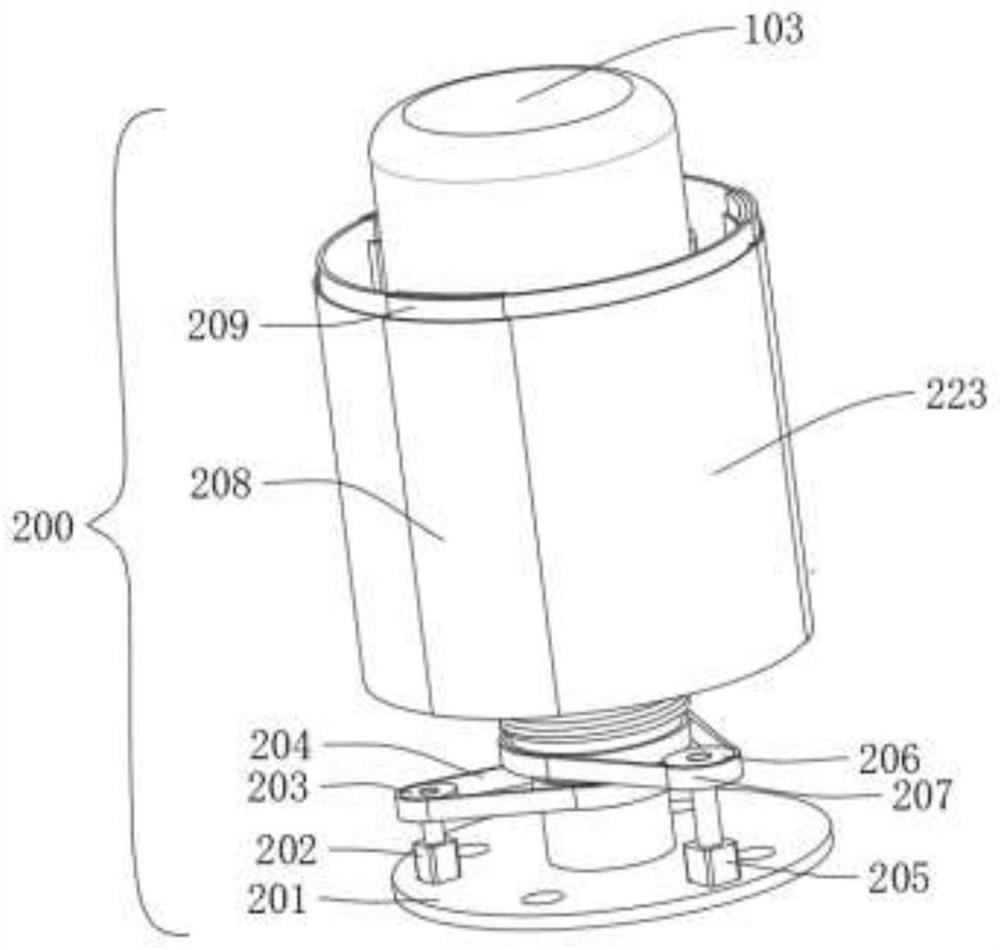 Marine monitoring device convenient to disassemble and assemble and use method thereof