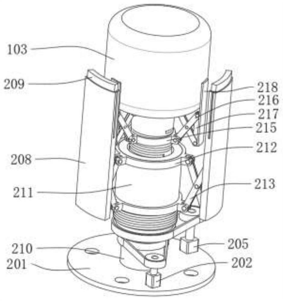 Marine monitoring device convenient to disassemble and assemble and use method thereof