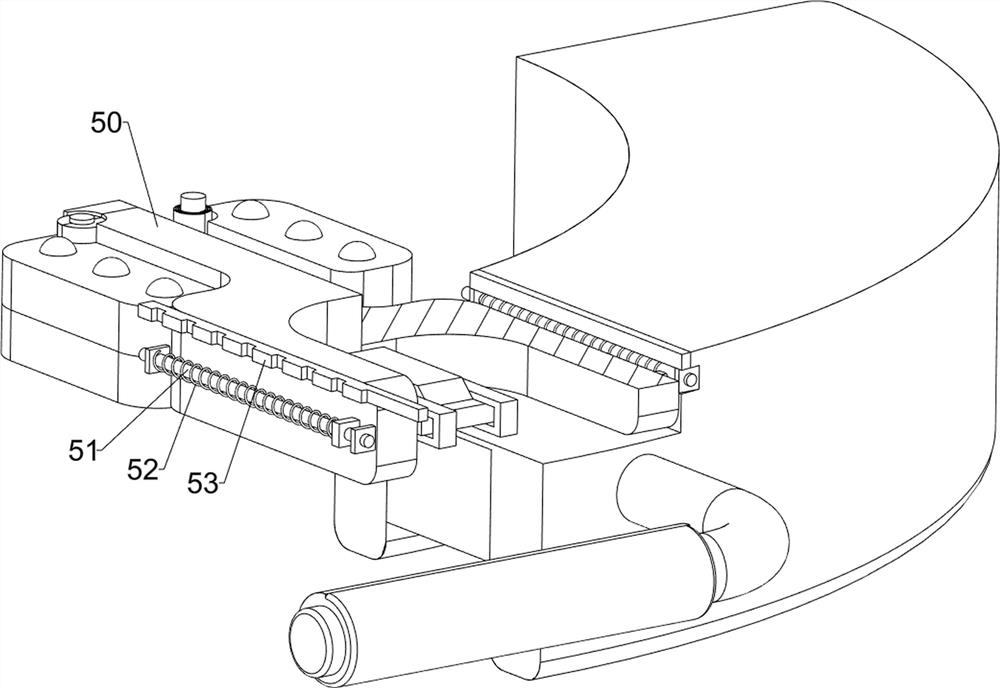 Oral cavity examination device for stomatology department