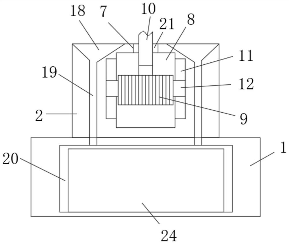 A kind of bolt external thread surface treatment processing equipment