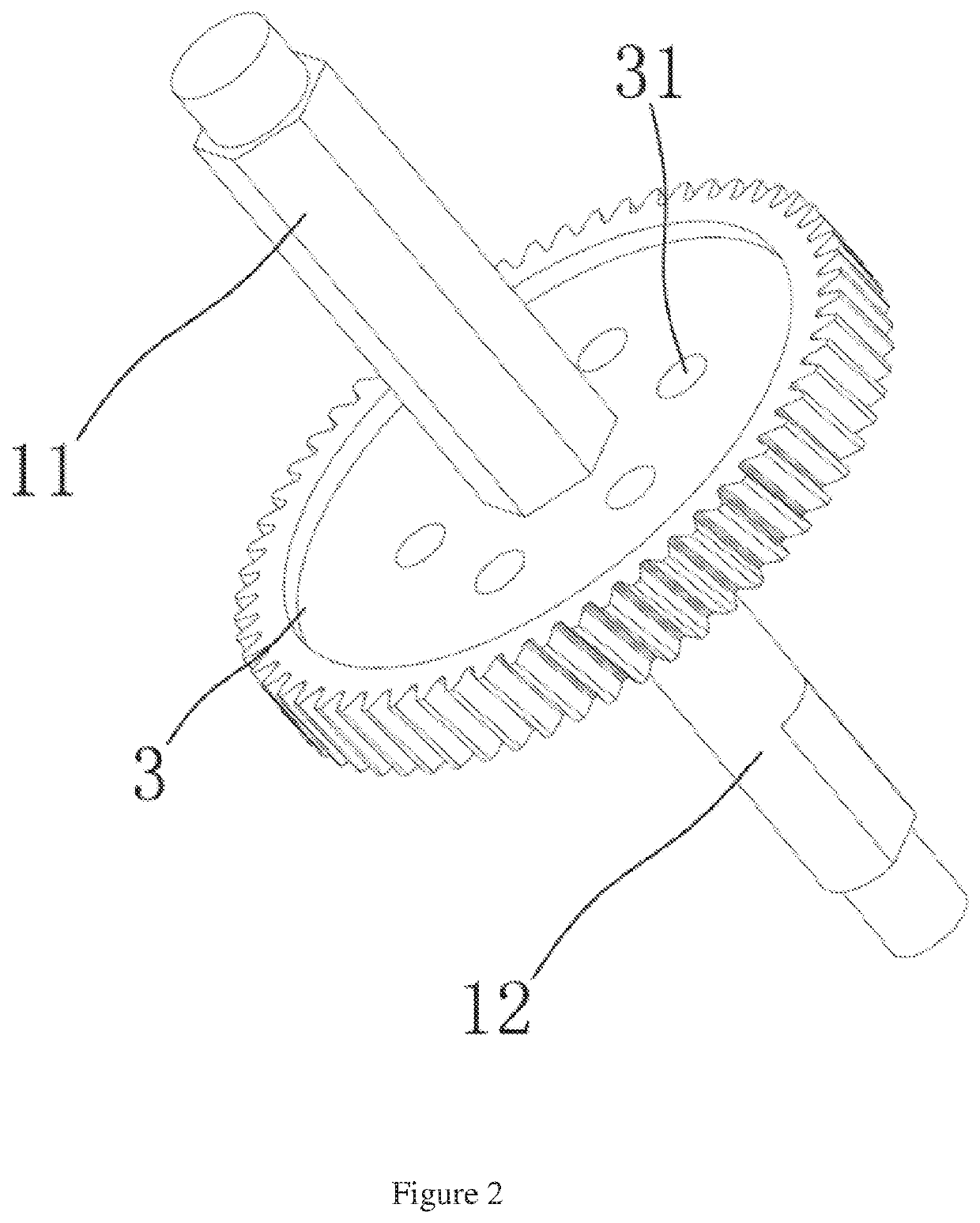 Reduction Gearbox Transmission Separation Mechanism