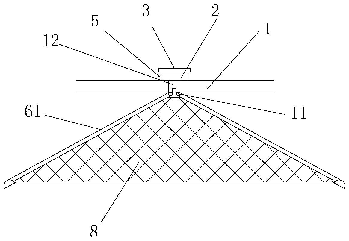 Climbing structure for high-voltage electric tower