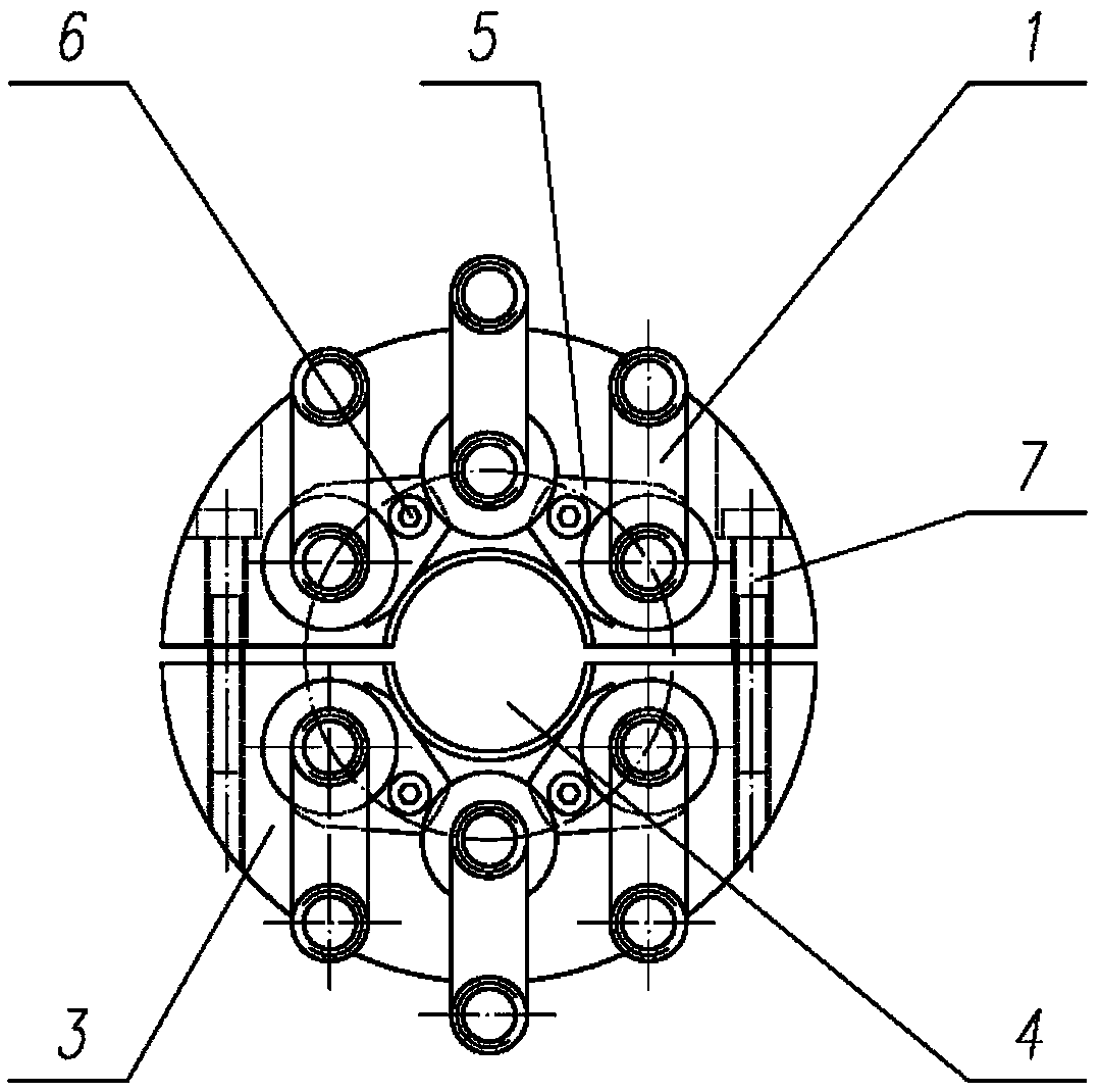 Crystallizer cooling device and cooling method thereof