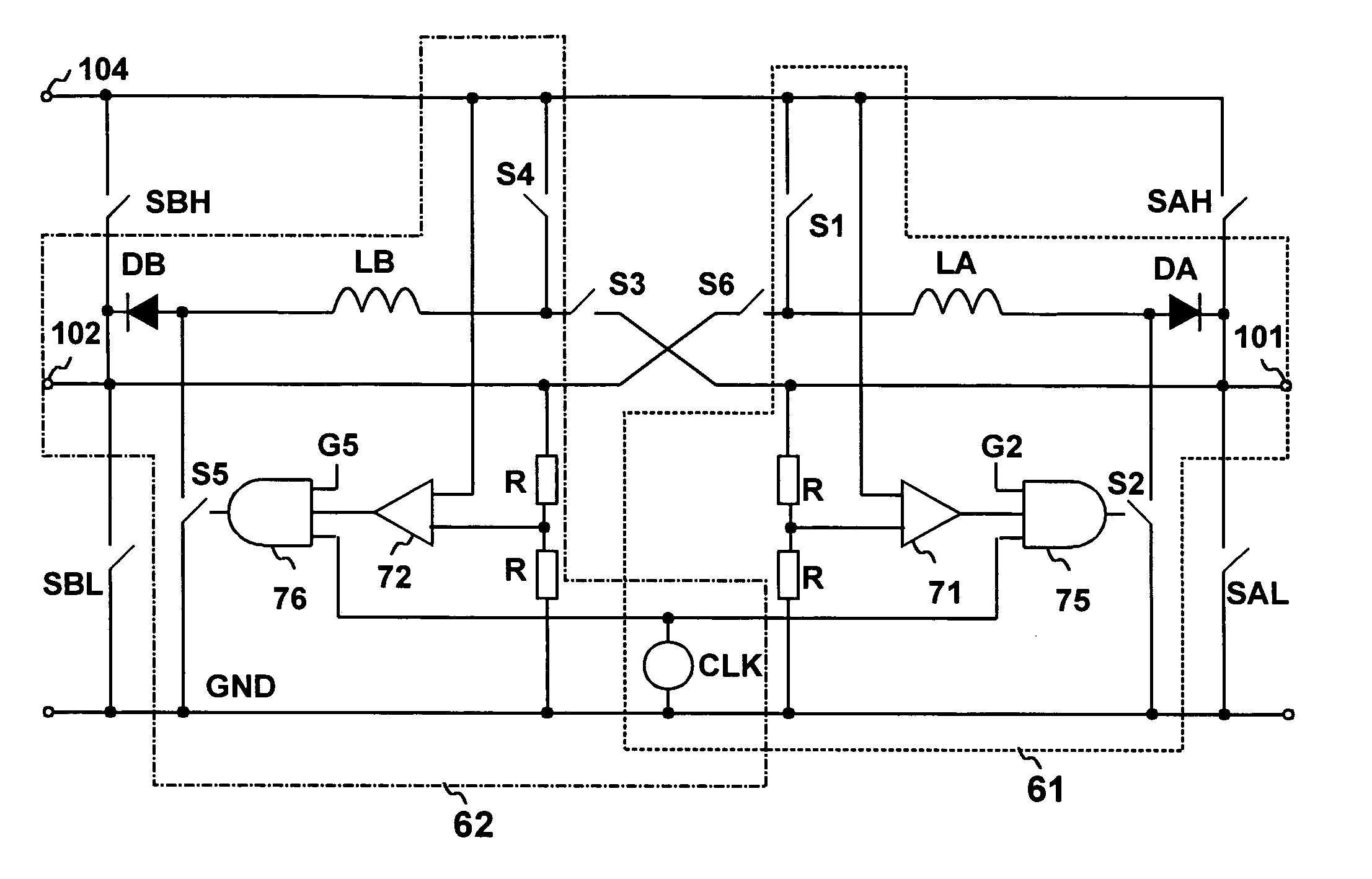 Energy saving driving circuit for piezoelectric motor