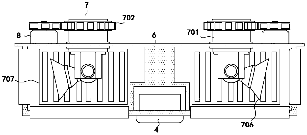 Adjustable air outlet structure of warm air bath heater