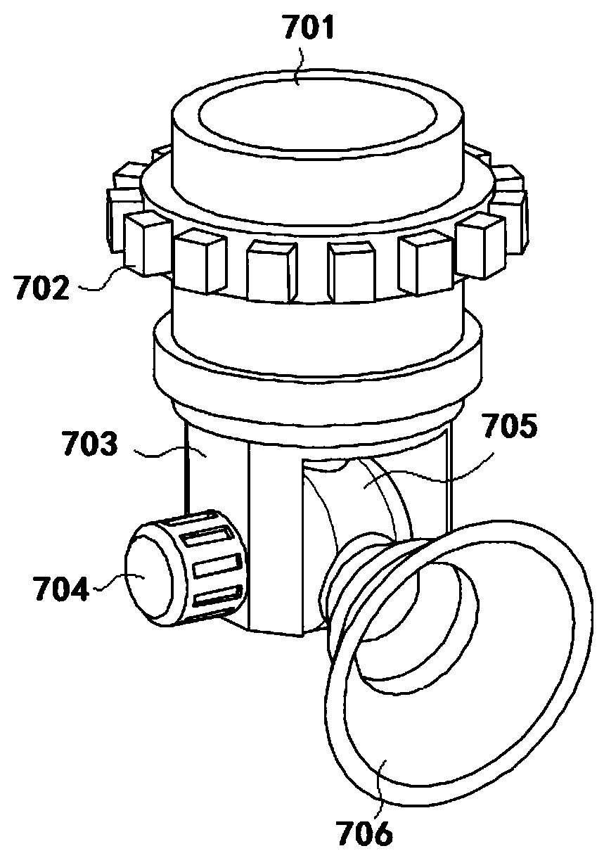 Adjustable air outlet structure of warm air bath heater